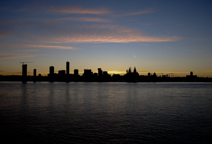 Liverpool Sunrise from Seacombe by scouserdave