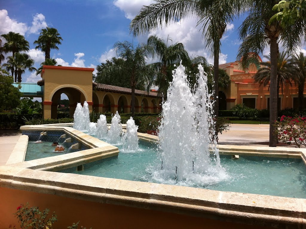 Fountain at Coronado Springs by gw_bentonville