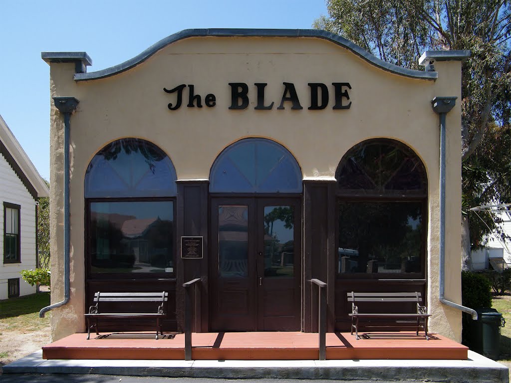 The Blade, Heritage Park, Oceanside, California by © Tom Cooper