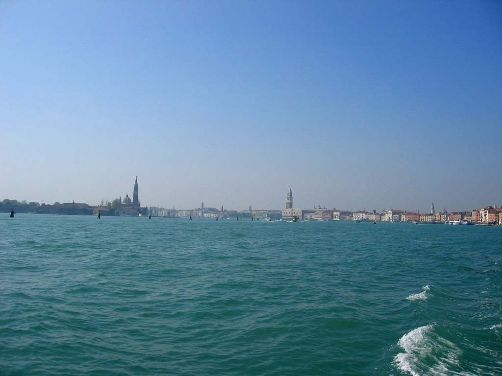 Venezia dalla laguna.. by Stefano Martelli