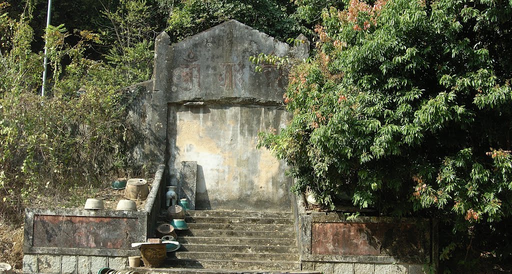 Sanskrit monument by mos cwk