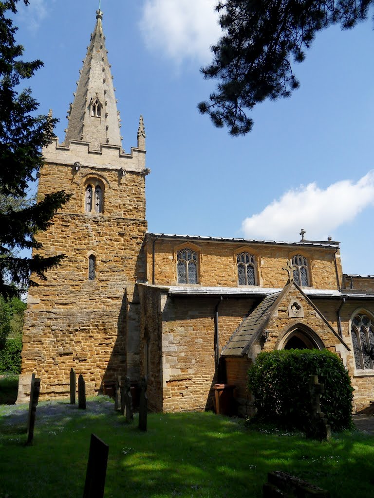 Branston-by-Belvoir village Church St Guthlac by Bobsky.