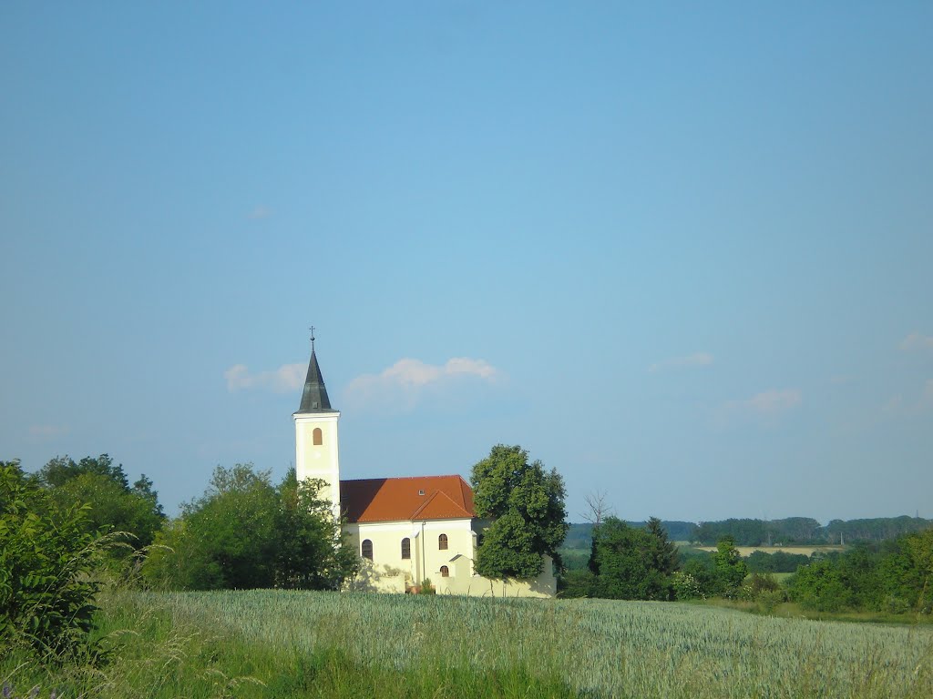 Templom a dombok között, gyerekkorom temploma by domerzsi