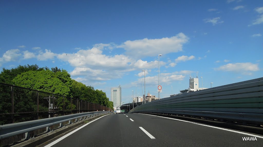 東京ＩＣ（用賀）　東名高速道路 by mandegan