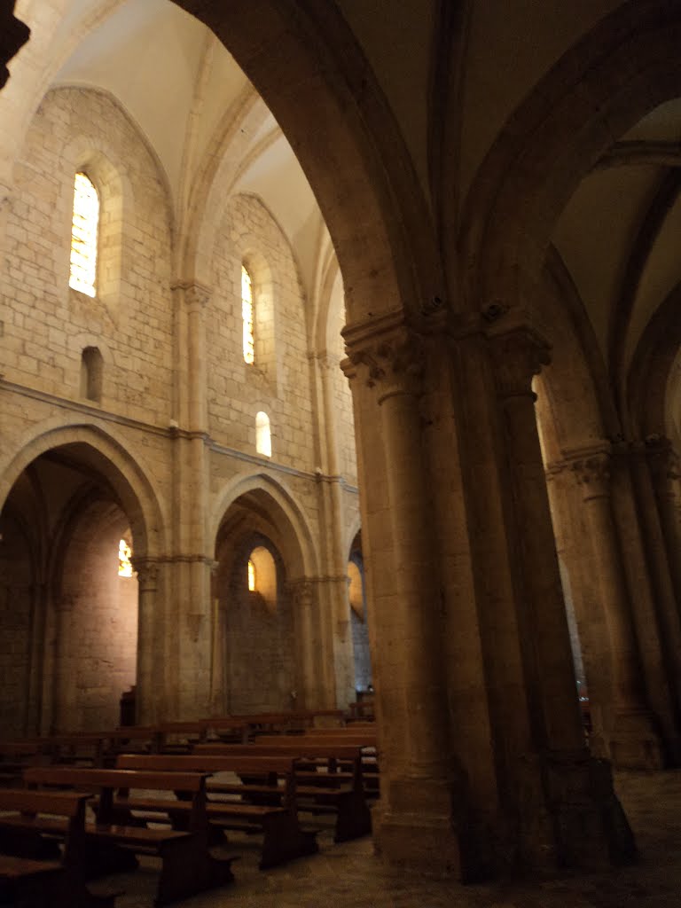 Interno dell'Abbazia di Casamari by Geosergio