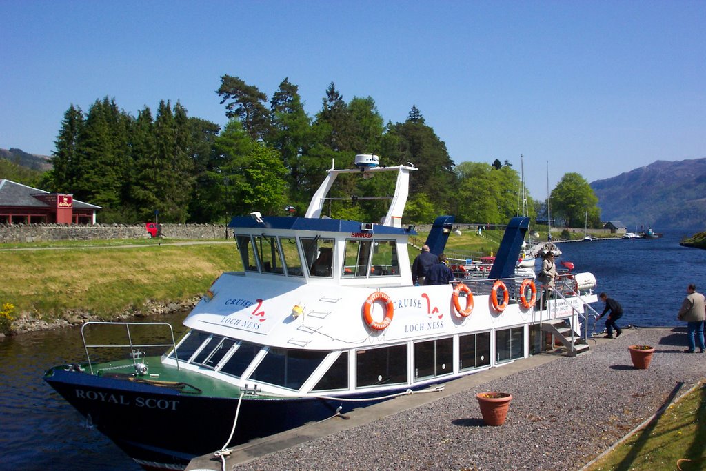 Fort Augustus - Loch Ness Cruises by H T W Gay