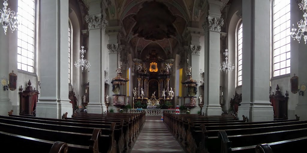 St Gangolf, Amorbach, Lower Franconia, Bavaria, Germany by mattis