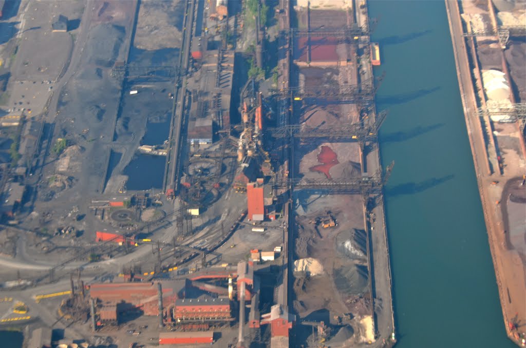 East Chicago steel mills, East Chicago, IN by Buddy Rogers