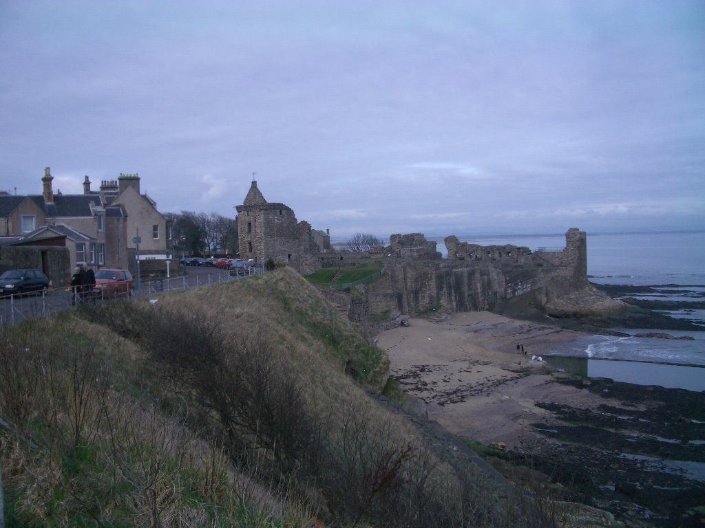 St. Andrews Castle ruins by sainthu