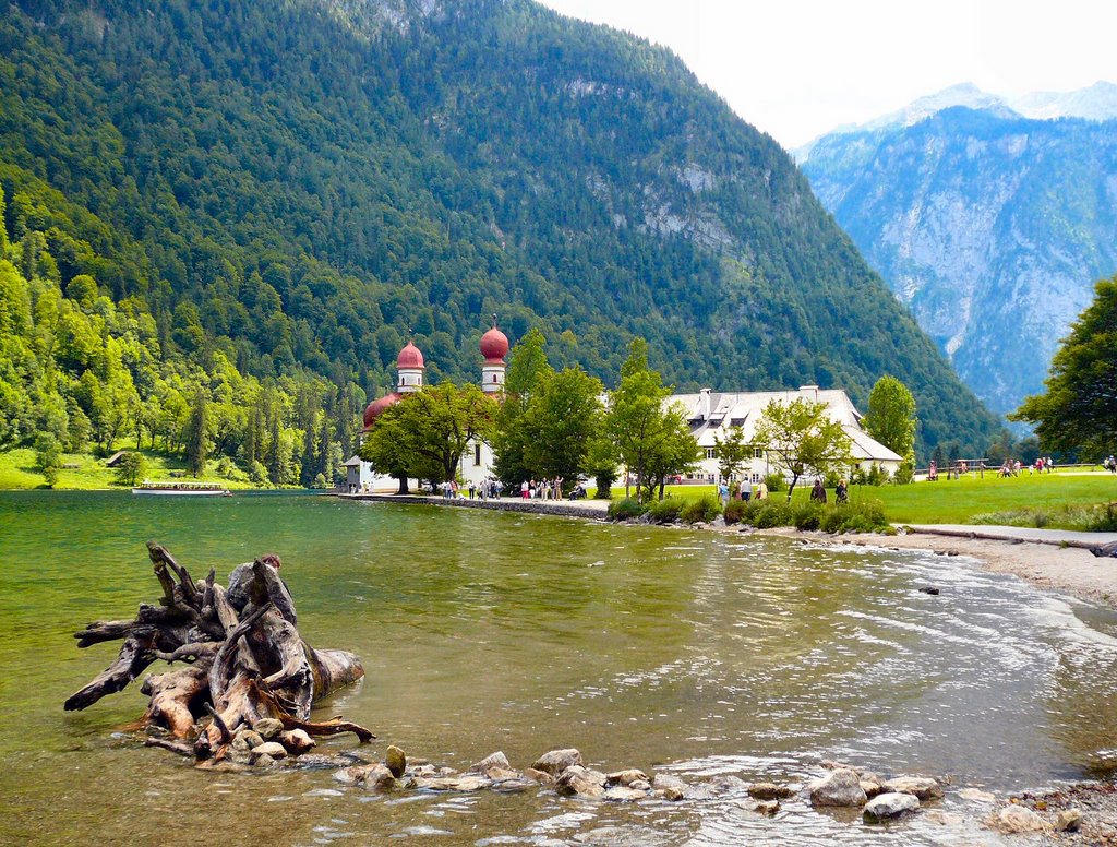 Nationalpark Berchtesgaden, Königssee, St. Bartholomä by Klaus Rommel