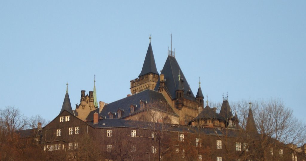 Wernigerode - Blick zum Schloss by U. Heyder