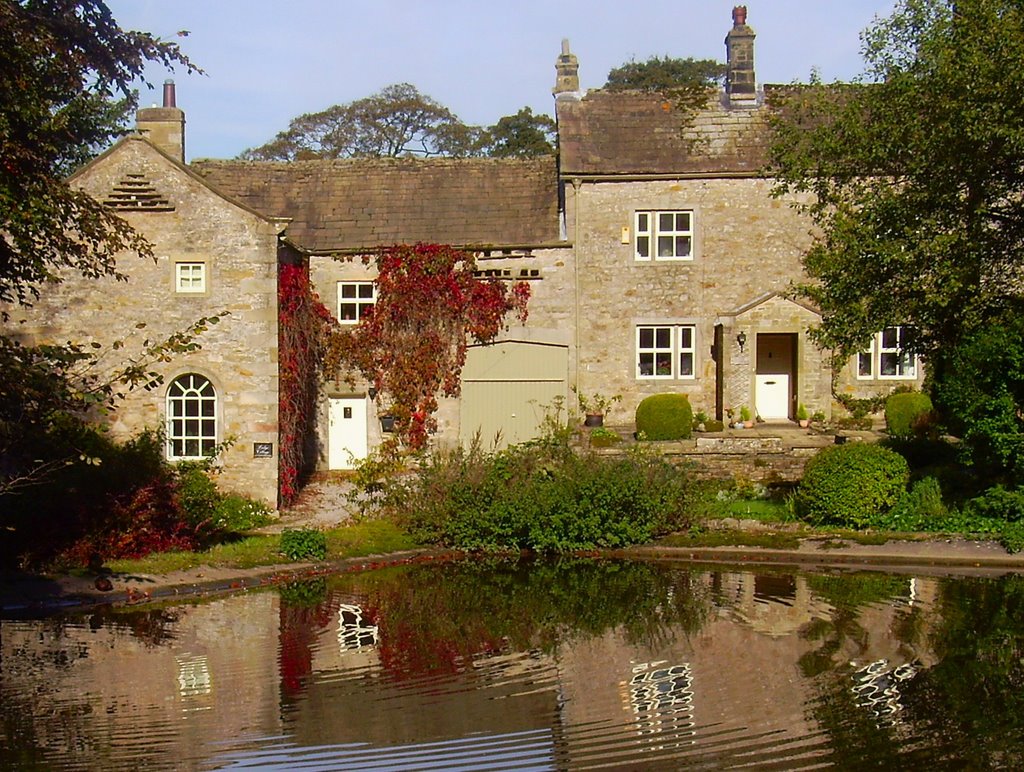 RYLSTONE VILLAGE. NEAR HETTON by A.SKINNER