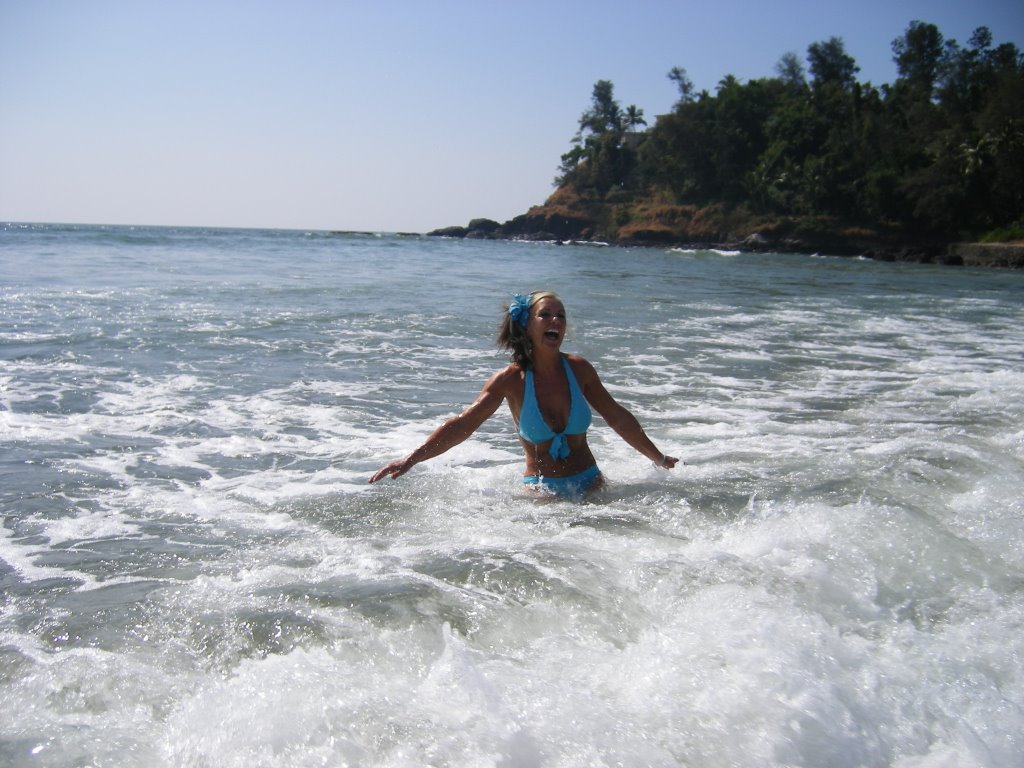 Baga Beach view by GRIFFDOD