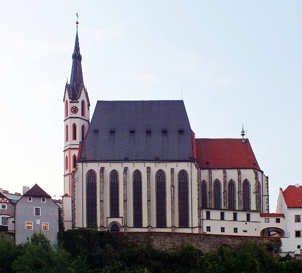 Český Krumlov #07 Kostel sv. Víta by Artur Ziembaczewski