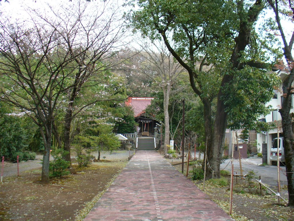 Azusamitenjinja Shrine（阿豆佐味天神社 瑞穂町） by konigan