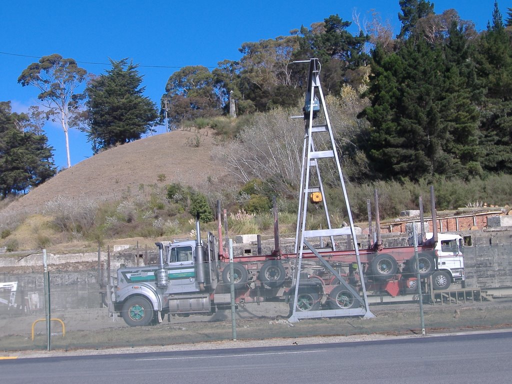 Logging Truck Trailer loaded by micadeuk