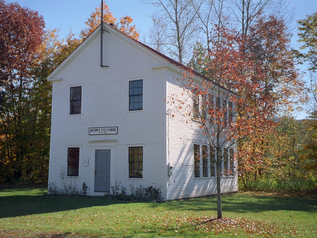 Old Schoolhouse at Underhill Center, Vermont by Jim M