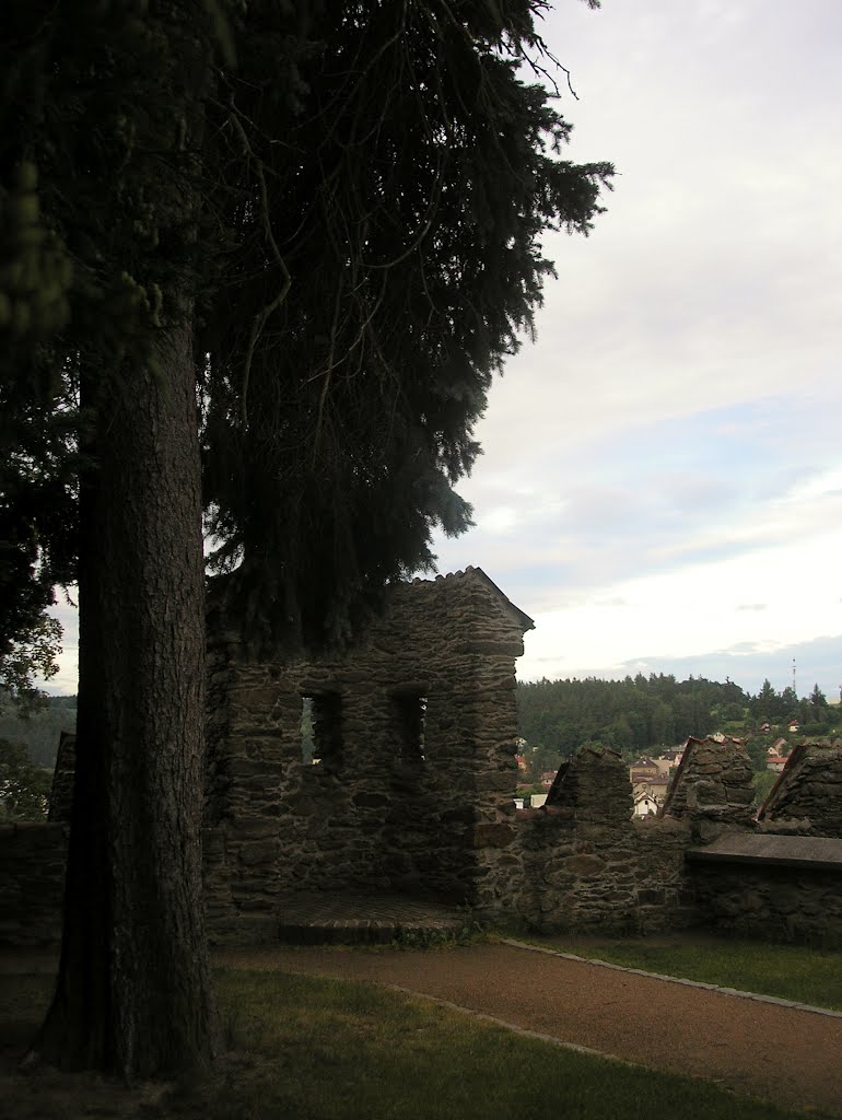 Castle park - watchtower by DanaSun