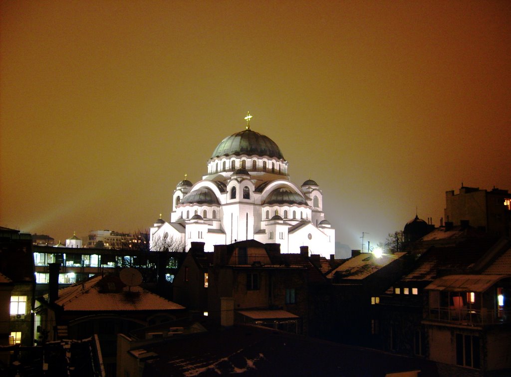 Church St Sava Belgrade by radeknez