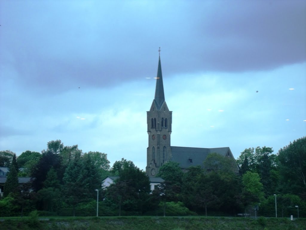 Plittersdorf R.K.St.Evergislus Kirche 1859 by Rene1971