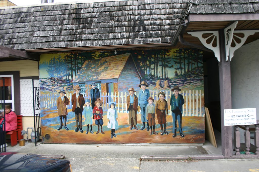 First Schoolhouse, Mill Street by Thom Jones