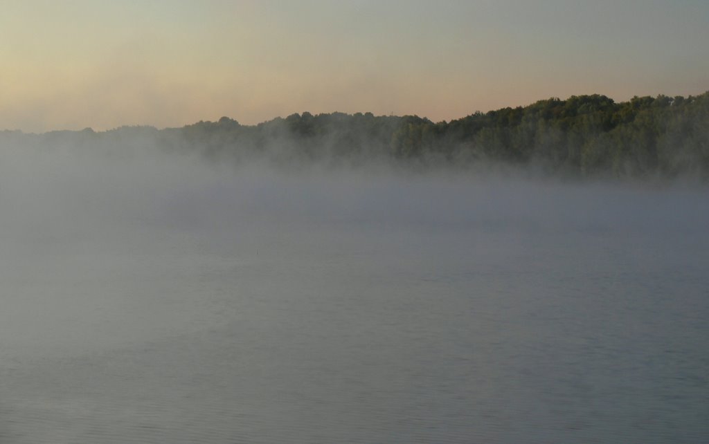 Mist on Kaunas sea by Renatorius (Reno)