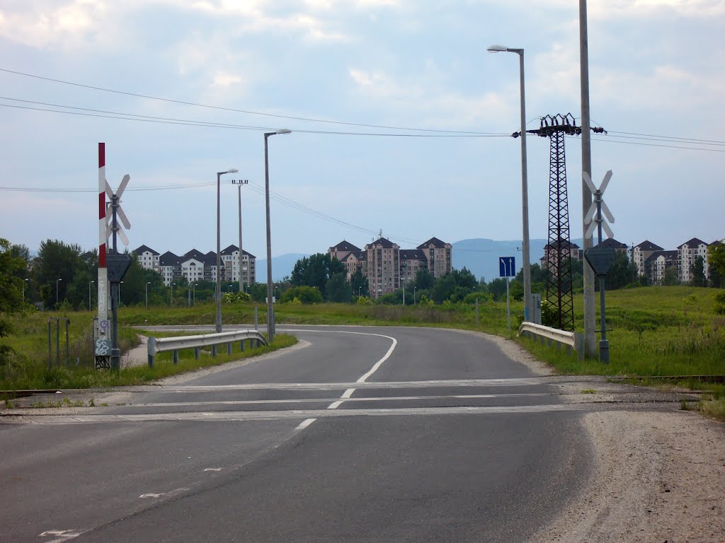 Visonta utca Káposztásmegyer Nyugati Veresegyházi vasút vonat by hatja-budapest