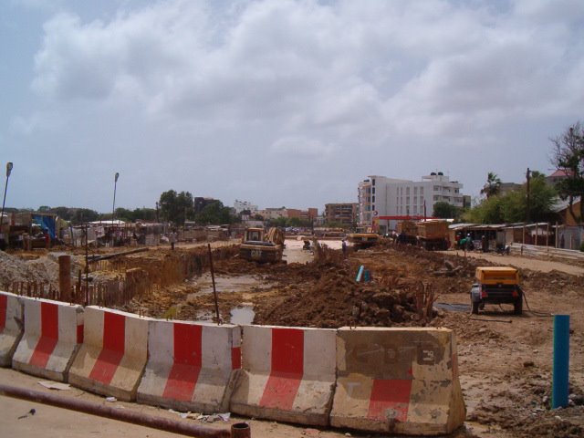 DAKAR Sénégal, chantier ANOCI corniche by Miriantir