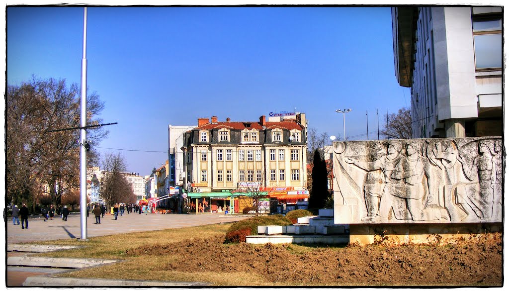 Pleven - Vazrazhdane Square by zaro1965