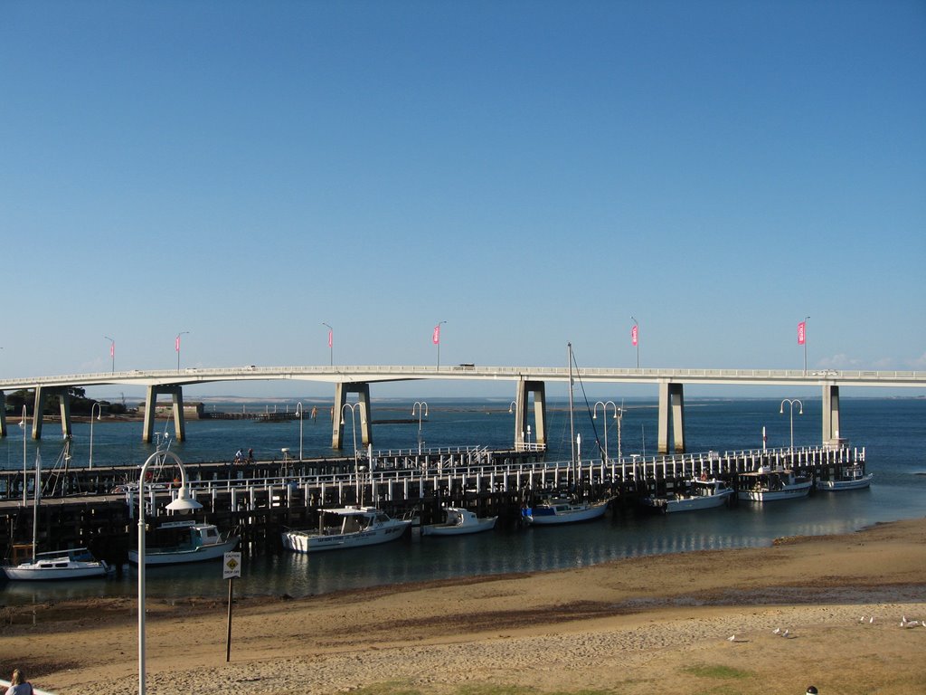 San Remo. Bridge to Phillip Island by Cheryl Parkes