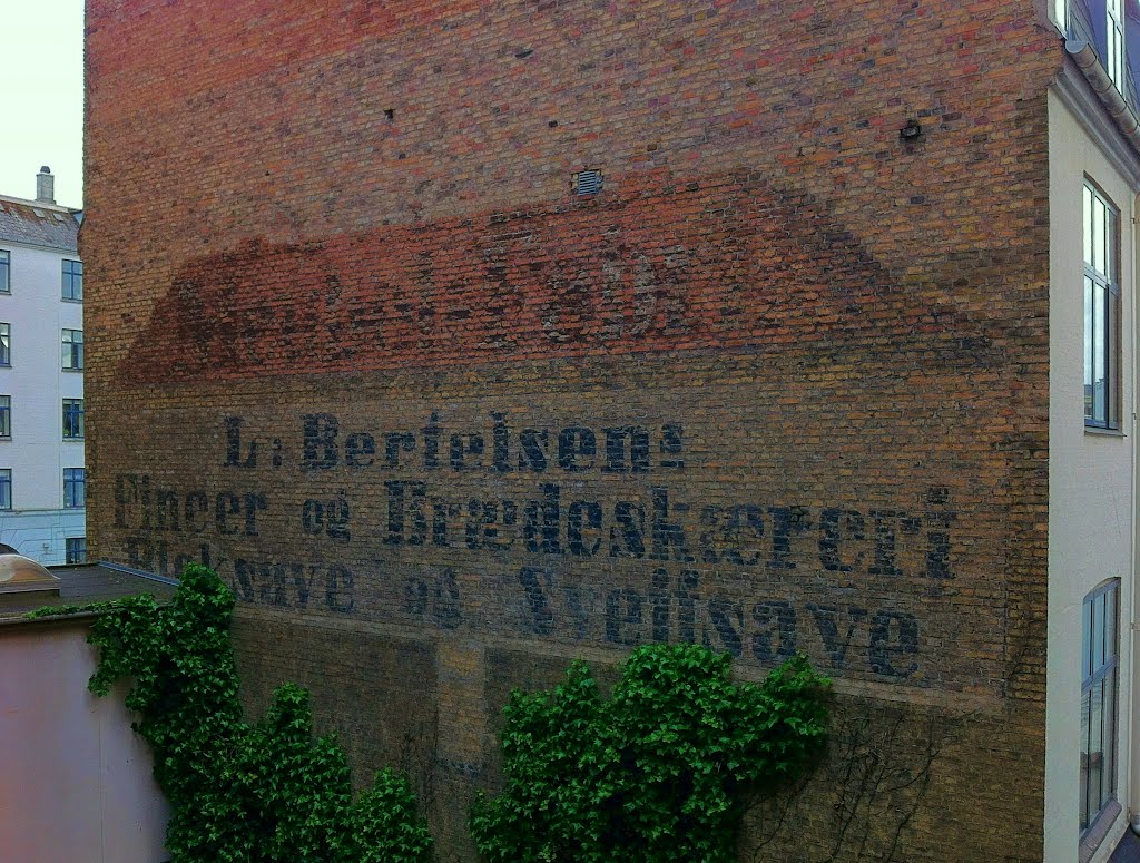 Wall Advertising L. Bertelsen - Copenhagen by Roger Grund