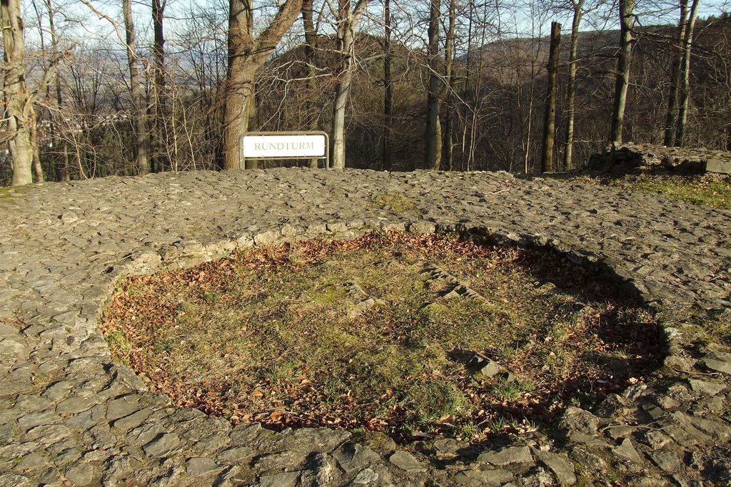 Salierburg Harzburg - Rundturm by oeftermalwasneues