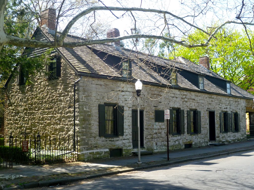 1676 Van Gaasbeek house, where New York State Senate first met in 1777 by Mark Caro Yallum