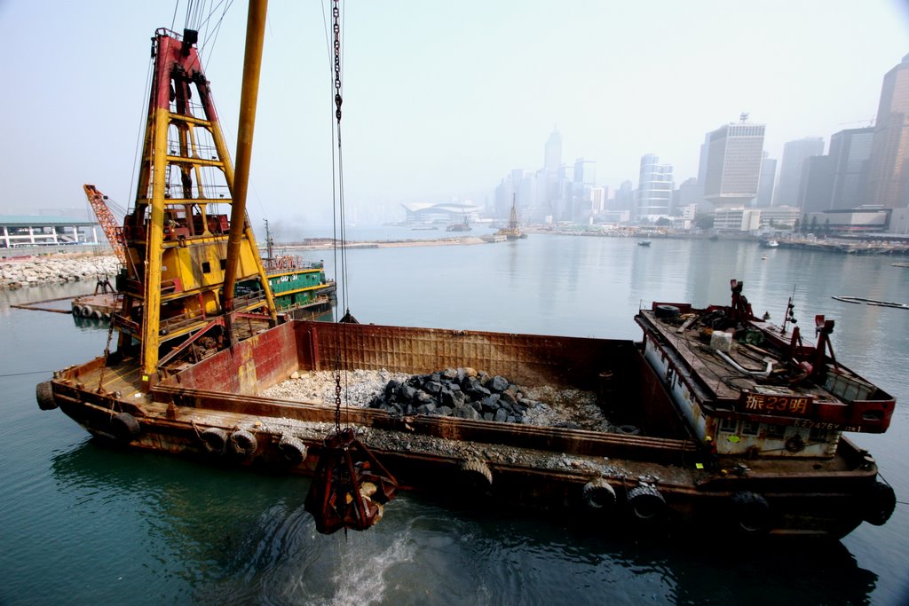 Hong Kong Dredger by sbradfield