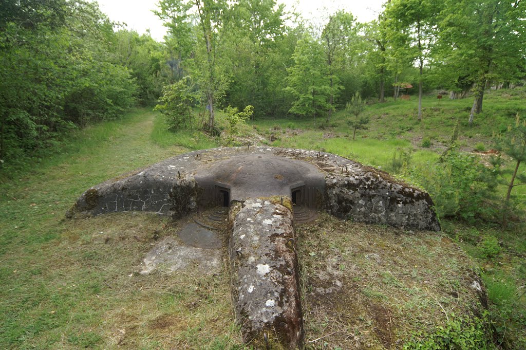 Fort de Troyon - pamart turret by stevenvanValen+hannekeRolloos