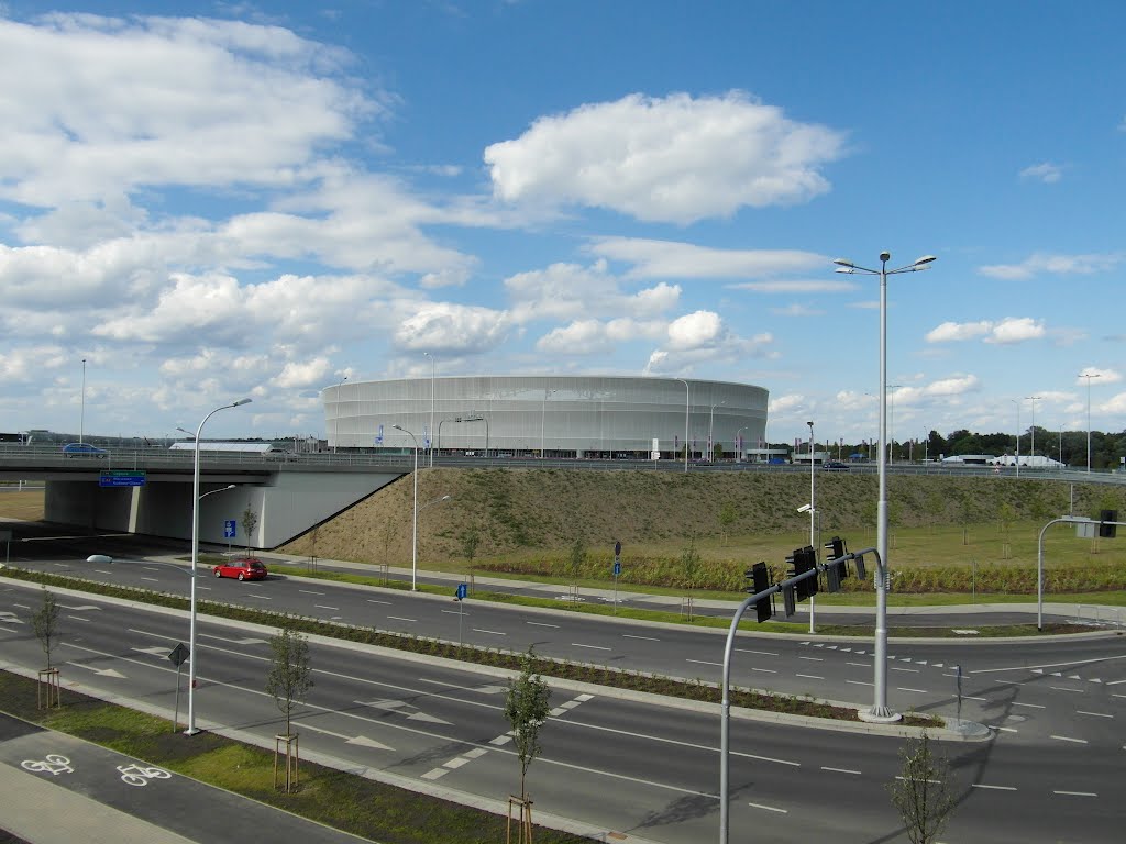 Streets and stadium - Drogi i stadion by IngolfBLN