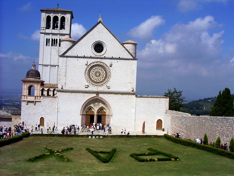 Assisi - Basilica di San Francesco by Rino Pazzaglia