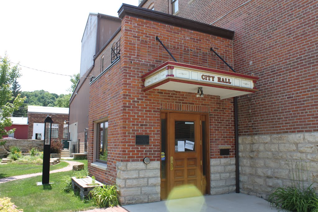 Elkader Iowa City Hall by keithyearman