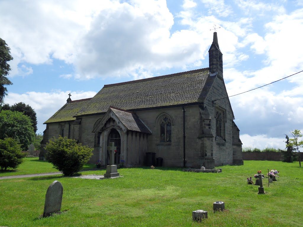 Chilcote village Church .St Mathew. DE12 8DP by Bobsky.