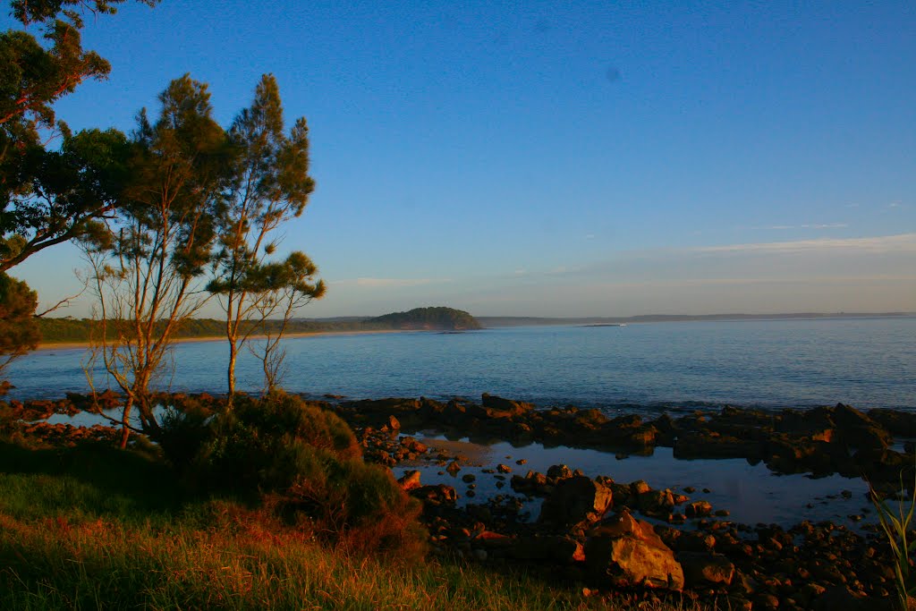 Narrawallee Beach Warmth by Adam Mazzucco