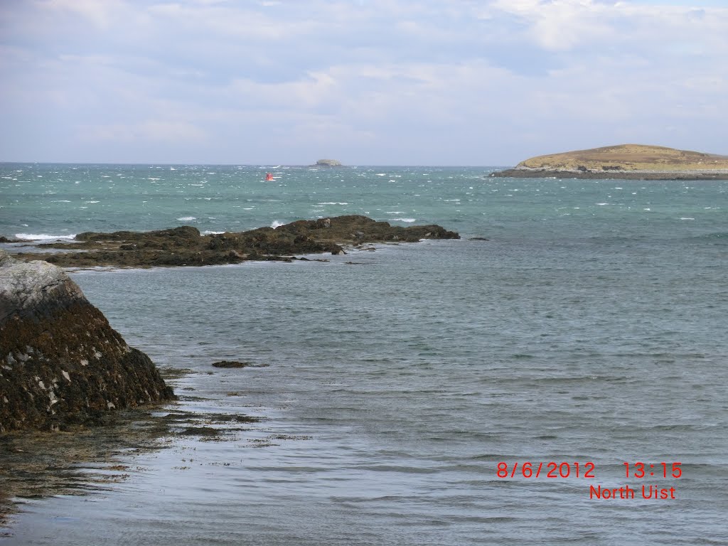 Wind Swept Island on North Uist by Lobster1