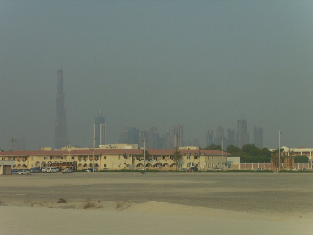 BURJ DUBAI FROM JUMEIRAH BEACH - برج دبي من شاطئ جميرة by aboodi