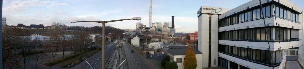 Blick von der Brücke by bobbelanius