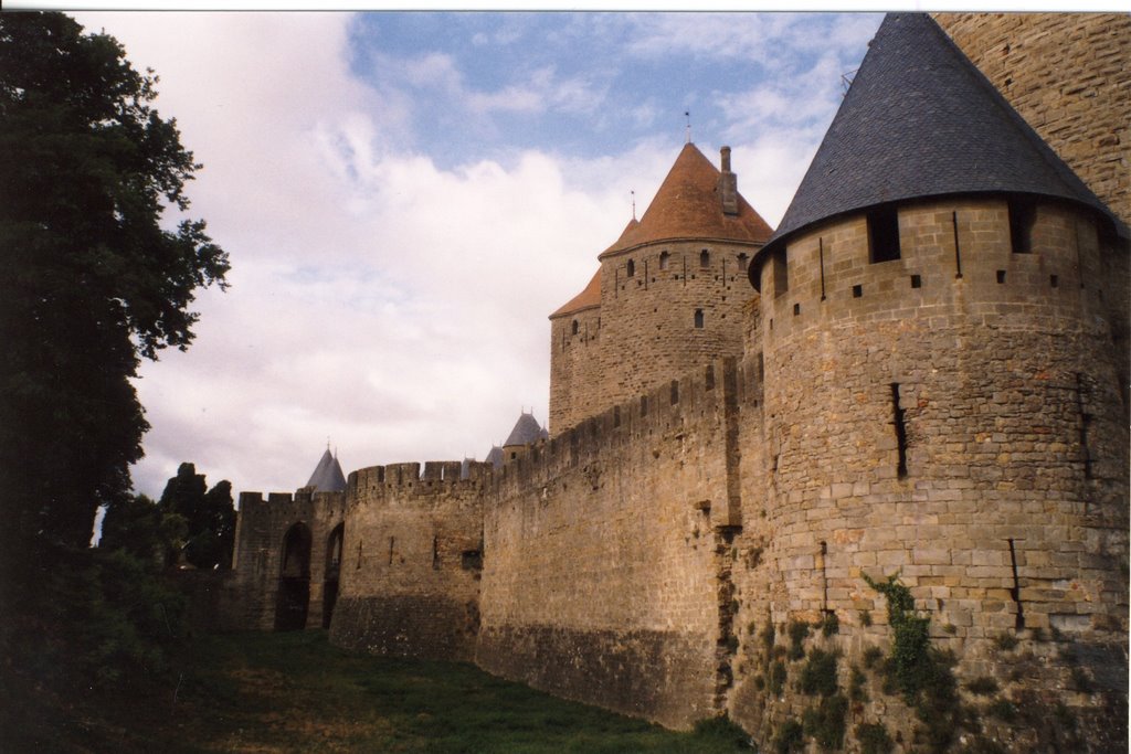 Carcassonne - La Cittadella - Francia - 2/8/2005 by Ilda Casati