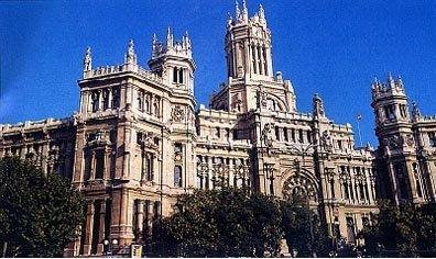 Plaza de Cibeles. Ayuntamiento. Madrid by Elías Montaño Solís