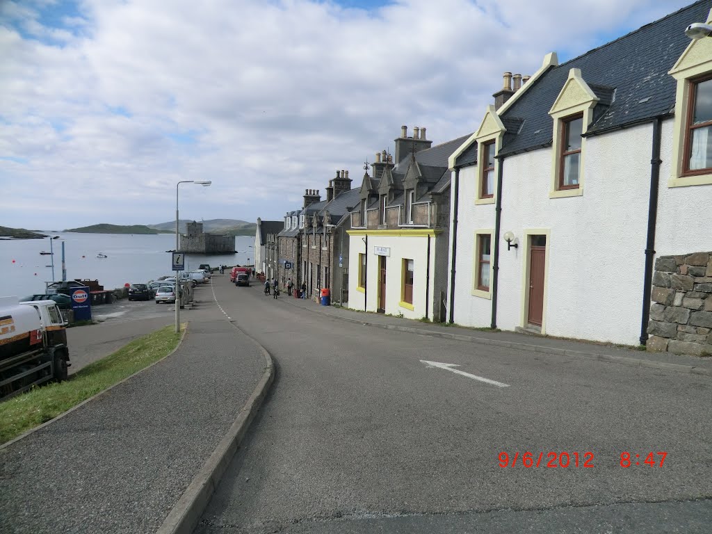 Main Street of Castlebay on Barra by Lobster1