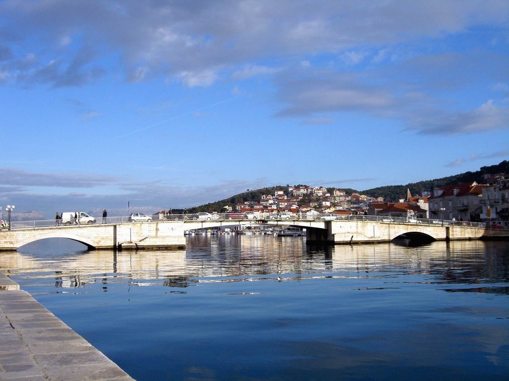 Мост между Трогиром и островом Чиово (Хорватия) / Bridge between Trogir and Chiovo Island (Croatia) by Andrey Rozhkov