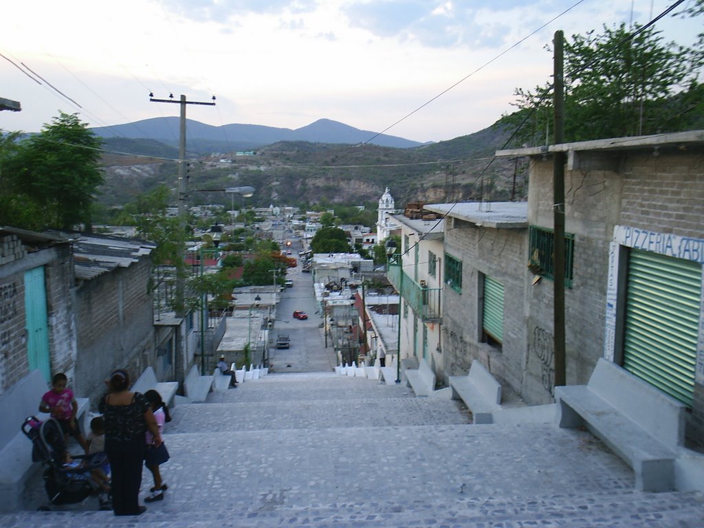 VISTA DE XOCHI DESDE LA IGLESIA DE SAN DIEGO DE ALCALA by rogeliodexochi