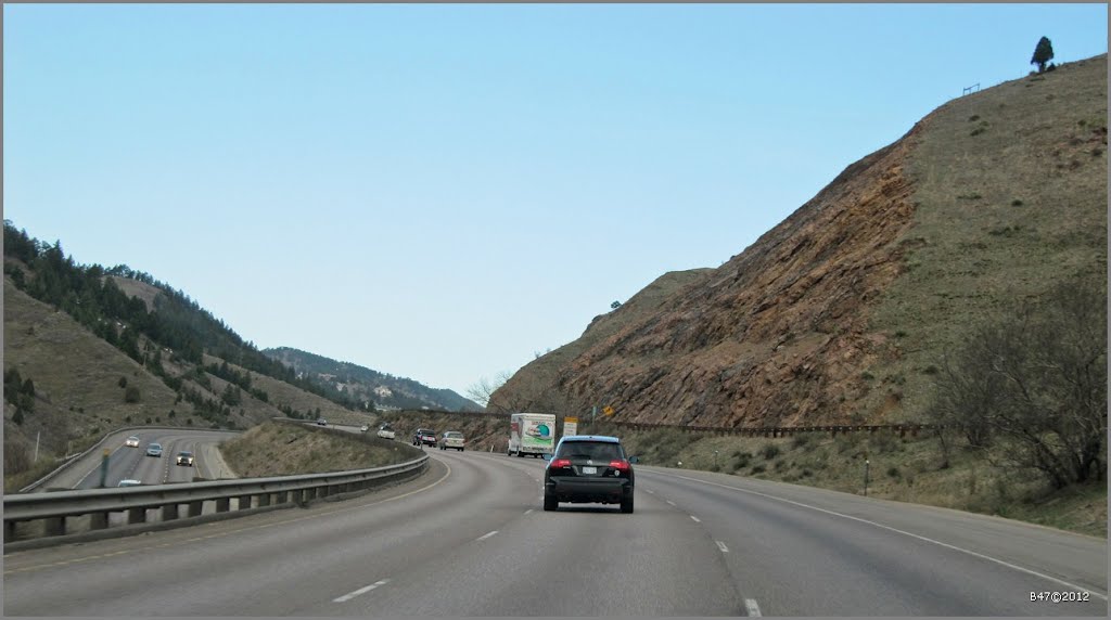 Roadtrip I-70 West Denver to Keystone - Colorado - USA by B47