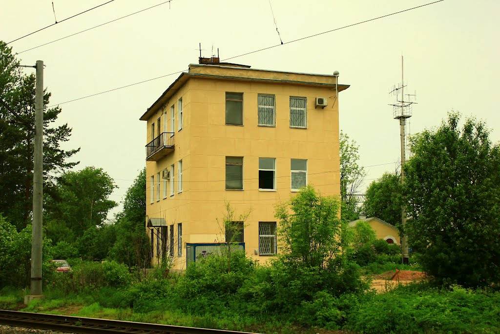 La maison sur le chemin de fer by Diggory Venn